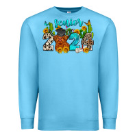 Ocean Blue senior 2024 cow Premium Sweatshirt - Zillion Design Studio