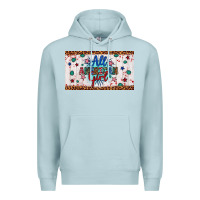 Blue Mist all american girl Premium Hoodie - Artiststas