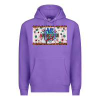 Purple all american girl Premium Hoodie - Artiststas