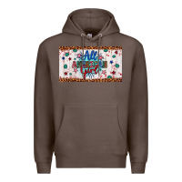 Coffee all american girl Premium Hoodie - Artiststas