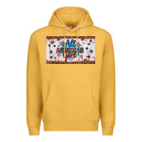 Mustard all american girl Premium Hoodie - Artiststas