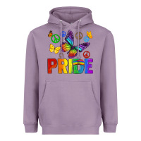 Lavender hippie pride Heavyweight Hoodie - texasbilliewilder