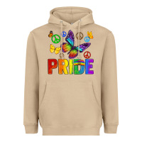 Mushroom hippie pride Heavyweight Hoodie - texasbilliewilder