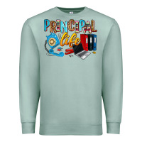 Seafoam principal life Premium Sweatshirt - Zillion Design Studio