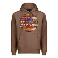 Chestnut all american girl Premium Hoodie - Artiststas