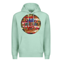 Seafoam all american girl Premium Hoodie - Artiststas