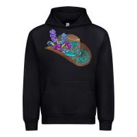 Black cowboy hat Urban Hoodie - AdoDesignShop