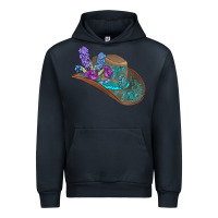 Navy cowboy hat Urban Hoodie - AdoDesignShop