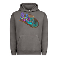 Pigment Tornado cowboy hat Urban Hoodie - AdoDesignShop