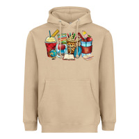 Mushroom teacher coffee cups Heavyweight Hoodie - Zillion Design Studio