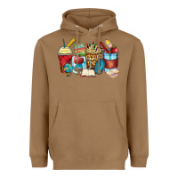Toasted Coconut teacher coffee cups Heavyweight Hoodie - Zillion Design Studio