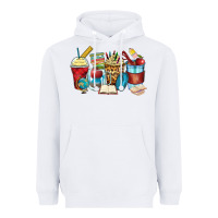 White teacher coffee cups Heavyweight Hoodie - Zillion Design Studio