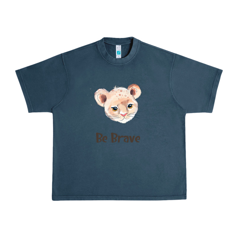 Lion Cute Animals Urban Heavy Tee by RanaPortraitStore | Teevron