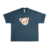 Midnight Navy lion cute animals Urban Heavy Tee - RanaPortraitStore