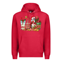 Cardinal santa fuel coffee cups Premium Hoodie - AdoDesignShop