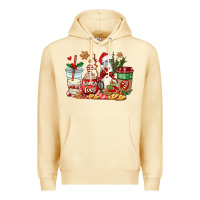 Pina Colada santa fuel coffee cups Premium Hoodie - AdoDesignShop