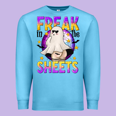 Freak In The Sheets Premium Sweatshirt Designed By Texasbilliewilder