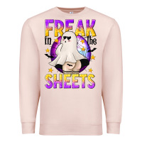 Pale Pink Freak In The Sheets Premium Sweatshirt - texasbilliewilder