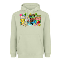 Matcha summer teacher coffee cups Heavyweight Hoodie - Zillion Design Studio