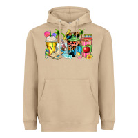 Mushroom summer teacher coffee cups Heavyweight Hoodie - Zillion Design Studio
