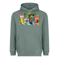Sage summer teacher coffee cups Heavyweight Hoodie - Zillion Design Studio