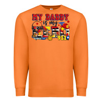 Carrot my daddy is my hero dispatcher Premium Sweatshirt - Zillion Design Studio
