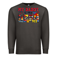 Smoke my daddy is my hero dispatcher Premium Sweatshirt - Zillion Design Studio