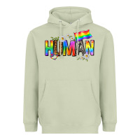 Matcha human with daisies Heavyweight Hoodie - texasbilliewilder
