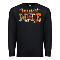 Black miner wife Premium Sweatshirt - Zillion Design Studio