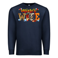 Navy miner wife Premium Sweatshirt - Zillion Design Studio