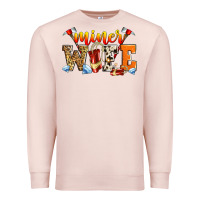 Pale Pink miner wife Premium Sweatshirt - Zillion Design Studio