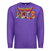 Purple miner wife Premium Sweatshirt - Zillion Design Studio
