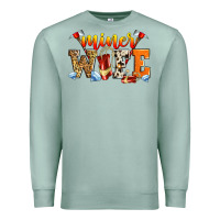 Seafoam miner wife Premium Sweatshirt - Zillion Design Studio