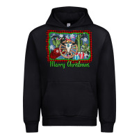 Black merry christmas western bull skull Urban Hoodie - AdoDesignShop