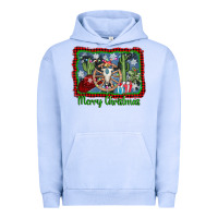 Pigment Grape Ice merry christmas western bull skull Urban Hoodie - AdoDesignShop