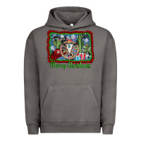 Pigment Tornado merry christmas western bull skull Urban Hoodie - AdoDesignShop
