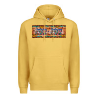 Antique Gold american babe Premium Hoodie - Artiststas