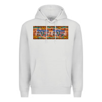 Dove Grey american babe Premium Hoodie - Artiststas