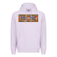 Lilac american babe Premium Hoodie - Artiststas