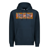 Navy american babe Premium Hoodie - Artiststas