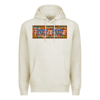 Oatmeal Heather american babe Premium Hoodie - Artiststas
