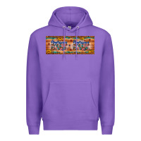 Purple american babe Premium Hoodie - Artiststas