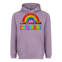 Lavender i cant even think straight Heavyweight Hoodie - texasbilliewilder