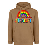 Toasted Coconut i cant even think straight Heavyweight Hoodie - texasbilliewilder