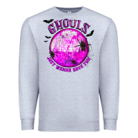 Heather Grey Ghouls Just Wanna Have Fun Premium Sweatshirt - texasbilliewilder