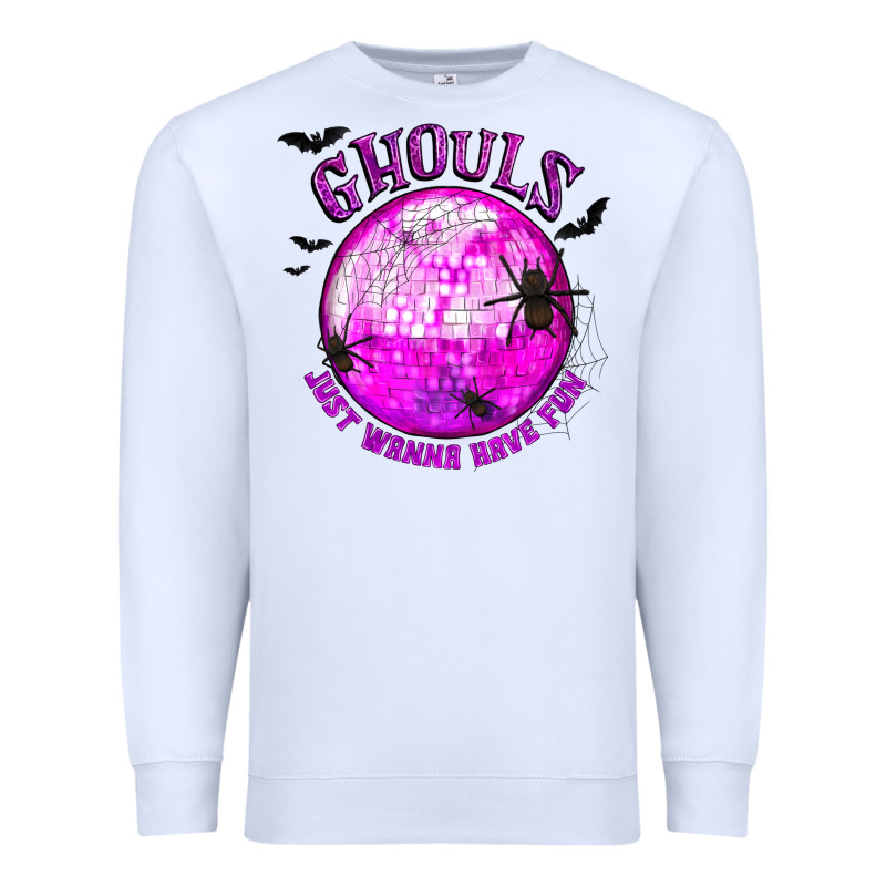 Ghouls Just Wanna Have Fun Premium Sweatshirt by texasbilliewilder | Teevron