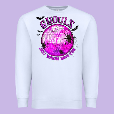 Ghouls Just Wanna Have Fun Premium Sweatshirt Designed By Texasbilliewilder