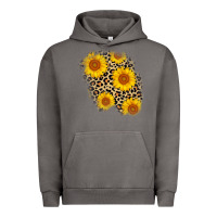 Pigment Tornado leopard sunflower patch Urban Hoodie - AdoDesignShop