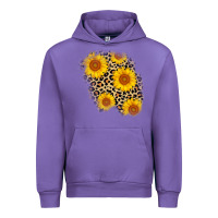 Tulip leopard sunflower patch Urban Hoodie - AdoDesignShop