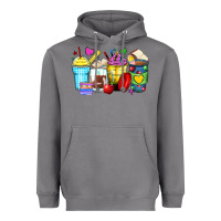 Storm school coffee cups Heavyweight Hoodie - Zillion Design Studio